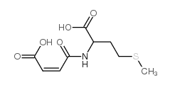 (Z)-N-(3-carboxy-1-oxoallyl)-DL-methionine Structure