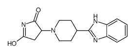 2,5-Pyrrolidinedione,3-[4-(1H-benzimidazol-2-yl)-1-piperidinyl]-(9CI) picture