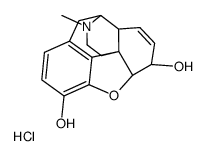 morphine hydrochloride trihydrate Structure