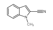 1H-Indole-2-carbonitrile,1-methyl-结构式