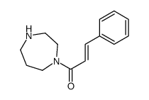 1-(1,4-diazepan-1-yl)-3-phenylprop-2-en-1-one structure