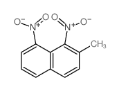 2-methyl-1,8-dinitro-naphthalene Structure