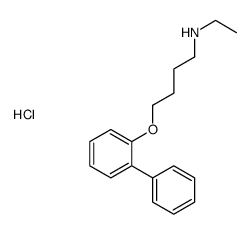 N-ethyl-4-(2-phenylphenoxy)butan-1-amine,hydrochloride Structure