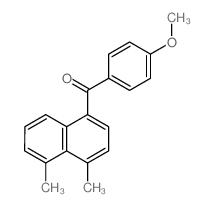 (4,5-dimethylnaphthalen-1-yl)-(4-methoxyphenyl)methanone structure