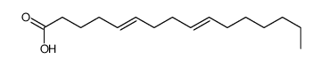 5,9-hexadecadienoic acid结构式