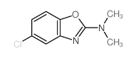 2-Benzoxazolamine,5-chloro-N,N-dimethyl- Structure