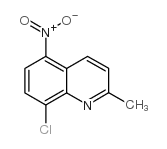 8-chloro-2-methyl-5-nitroquinoline picture