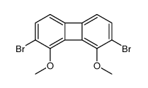 2,7-dibromo-1,8-dimethoxybiphenylene结构式