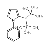 2-(DI-TERT-BUTYLPHOSPHINO)-1-PHENYL-1H-PYRROLE Structure