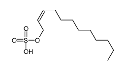 [(E)-dodec-2-enyl] hydrogen sulfate Structure