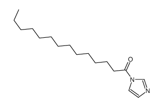 1-imidazol-1-yltetradecan-1-one Structure