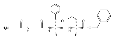 Gly-Gly-Phe-Leu-OBn结构式