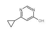 4-Pyrimidinol, 6-cyclopropyl- (7CI,8CI) Structure