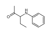 3-phenylaminopentan-2-one Structure