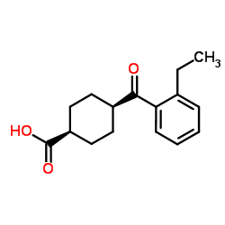 cis-4-(2-Ethylbenzoyl)cyclohexanecarboxylic acid picture