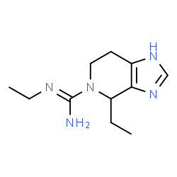 5H-Imidazo[4,5-c]pyridine-5-carboximidamide,N,4-diethyl-1,4,6,7-tetrahydro-(9CI) Structure