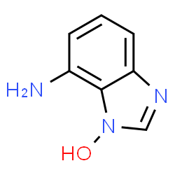 1H-Benzimidazol-7-amine, 1-hydroxy- (9CI) structure