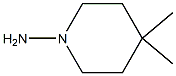 4,4-dimethyl-1-Piperidinamine Structure