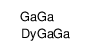 dysprosium,gallane Structure