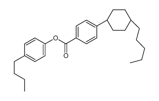 (4-butylphenyl) 4-(4-pentylcyclohexyl)benzoate Structure