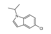 5-chloro-1-propan-2-ylindole结构式