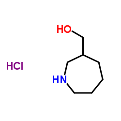 azepan-3-ylmethanol hydrochloride (1:1) Structure