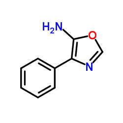 Oxazole,5-amino-4-phenyl- (6CI) Structure