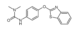 3-[4-(1,3-benzothiazol-2-yloxy)phenyl]-1,1-dimethylurea结构式