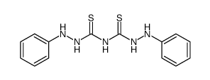 bis-(3-phenyl-thiohydrazinocarbonyl)-amine Structure