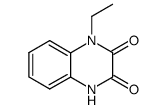 1-ethylquinoxaline-2,3(1H,4H)-dione Structure