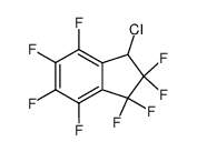 1-hydro-1-chlorooctafluoroindane结构式