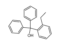 (2-ethyl-phenyl)-diphenyl-methanol Structure