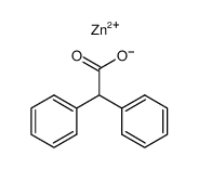 diphenyl-acetic acid, zinc (II)-compound结构式