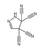 1H-Pyrazole-4,4,5,5-tetracarbonitrile Structure