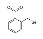 1-(methylselanylmethyl)-2-nitrobenzene Structure