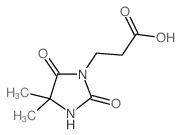 3-(4,4-二甲基-2,5-二氧代-1-咪唑)丙酸水合物图片