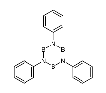 1,3,5-Triphenylborazine Structure