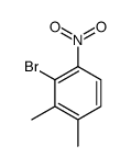 3-bromo-1,2-dimethyl-4-nitrobenzene结构式