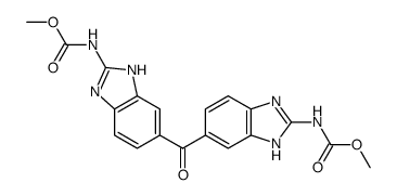 2,2'-dicarbomethoxyamino-5-5'-dibenzimidazolyl ketone结构式