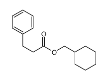 cyclohexylmethyl 3-phenylpropanoate结构式