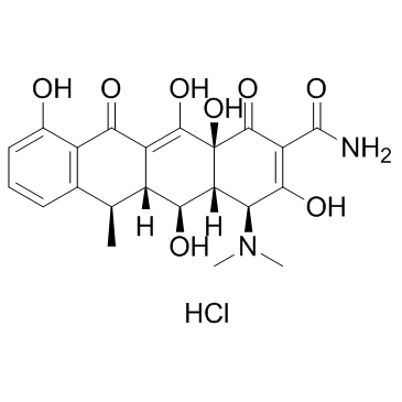 doxycycline hydrochloride Structure