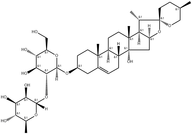 Dracaenoside F structure