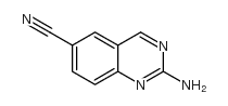 2-氨基喹唑啉-6-甲腈结构式