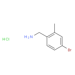 (4-溴-2-甲基苯基)甲胺盐酸盐图片