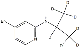 4-Bromo-2-(iso-propyl-d7-amino)pyridine Structure