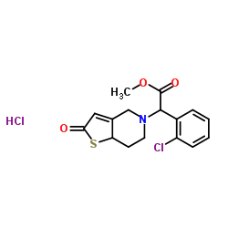 2-Oxo Clopidogrel Hydrochloride(Mixture of DiastereoMers) Structure