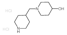 1-(4-Piperidinylmethyl)-4-piperidinoldihydrochloride结构式