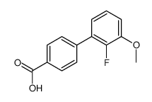 4-(2-fluoro-3-methoxyphenyl)benzoic acid Structure