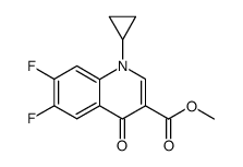 甲基 1-环丙基-6,7-二氟-4-氧代-1,4-二氢喹啉-3-甲酸酯图片