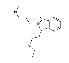 3-[3-(2-ethoxyethyl)imidazo[4,5-b]pyridin-2-yl]-N,N-dimethylpropan-1-amine Structure